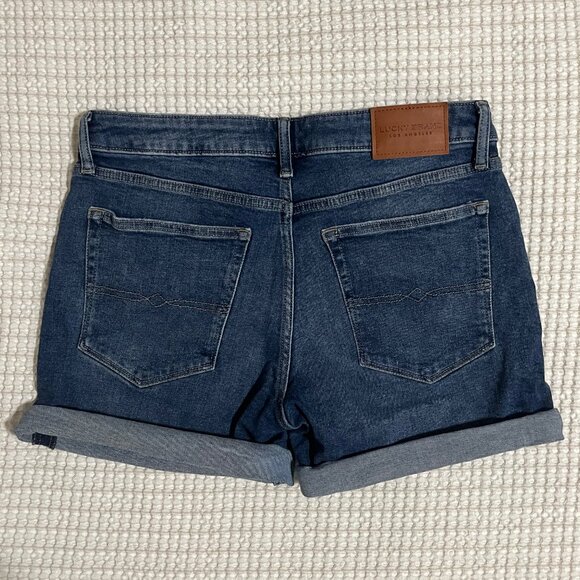 Lucky Brand The Roll Up Jean Shorts, Size 10 - Picture 2 of 6
